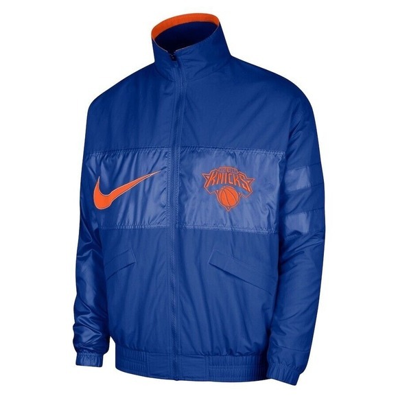 New York Knicks Nike Blue Courtside Versus Capsule Full-Zip Jacket‎  XL $129 - Picture 1 of 7